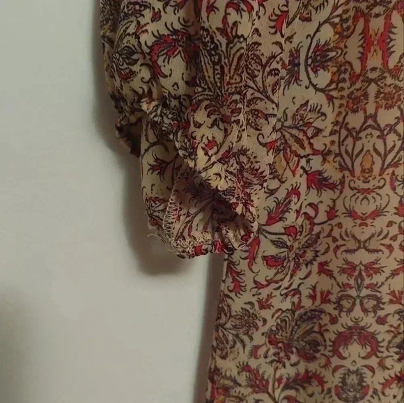 AUW Long Sleeve dress Multicolored size Small - Picture 2 of 8